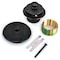 Watco 1.625 in. Overall Dia. x 16 Threads x 1.25 in. Lift-Turn Bath Stopper w-Bushing Trim, Bronze 58190-BZ - alternate 1